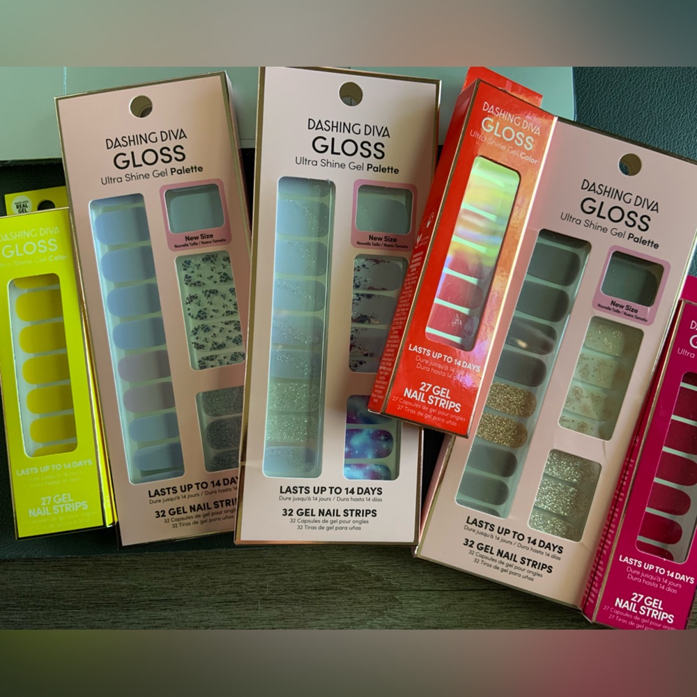 6 new nail polish strip sets by Dashing Diva